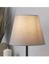 Searchlight® I Абажур Clyde Tapered Shade 20 см - светло сив I x Adaptable B22 E14 E27 - SO701903 - 5