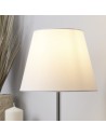 Searchlight® I Абажур Clyde Tapered Shutter 20 см - бял I x Adaptable B22 E14 E27 - SO701906 - 5