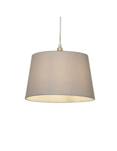 Searchlight® I Абажур Clyde Tapered Shade 30 см - светло сив I x Adaptable B22 E14 E27 - SO701909 - Цена | LEDs4economy