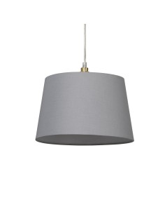 Searchlight® I Абажур Clyde Tapered Shade 30 см - светло сив I x Adaptable B22 E14 E27 - SO701909 - Цена | LEDs4economy 2