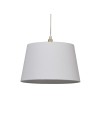 Searchlight® I Абажур Clyde Tapered Shain 30 см - Бял I x Adaptable B22 E14 E27 - SO701912 - 2