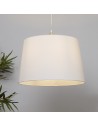 Searchlight® I Абажур 40 СМ БЯЛ I x Adaptable B22 E14 E27 - SO701914 - 5