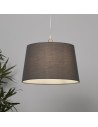 Searchlight® I Абажур Clyde Tapered Shade 30 см - Дървени въглища I x Adaptable B22 E14 E27 - SO701916 - 5