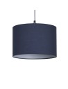 Searchlight® I Абажур Основа Clyde 30 см - тъмносин I x Adaptable B22 E14 E27 - SO701920 - 2