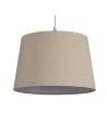 Searchlight® I Абажур 40 см, естествен цвят I x Adaptable B22 E14 E27 - SO701921 - 2