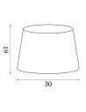 Searchlight® I Абажур Finn Tapered Shade 30см Натурален I x Adaptable B22 E14 E27 - SO701922 - 4