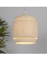 Searchlight® I Абажур Finn Tiered Shade 25 см, естествен цвят I x Adaptable B22 E14 E27 - SO701926 - 5