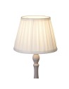 Searchlight® I Абажур Raye Taper Pleat 20 см бял I x Adaptable B22 E14 E27 - SO701931