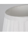 Searchlight® I Абажур Raye Taper Pleat 20 см бял I x Adaptable B22 E14 E27 - SO701931 - 3