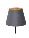 Searchlight® I Абажур 20 см, цвят тъмносив I x Adaptable B22 E14 E27 - SO701949