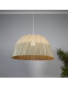 Searchlight® I Aбажур - Бамбукови омбре райета 58 см I 1 x Adaptable B22 E14 E27 - SO701960 - 5