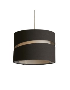 Searchlight® I Aбажур Finn 2, 28 см, сив I x Adaptable B22 E14 E27 - SO701979 - Цена | LEDs4economy