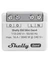 Shelly Smart Контролер с мерител 1х 16A Shelly EM Mini Gen4 за Умен дом - Цена | LEDs4economy