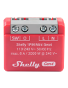 Shelly Smart Контролер 1х On/Off 8A с мерител изисква неутрала Shelly 1PM Mini Gen4 за Умен дом - Цена | LEDs4economy