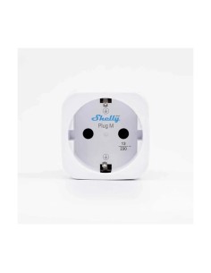 Shelly Smart Адаптер за контакт 1х Шуко 13A с мерител Shelly Plug M Gen3 за Умен Дом - Цена | LEDs4economy 2