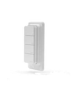 Shelly Smart Бутон Shelly BLU RC Button 4 ZB | 4 Бутона, 16 Сцени, Бял за Умен Дом - Цена | LEDs4economy
