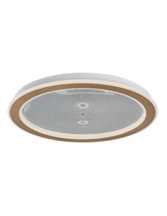 Rabalux Zofrael, плафон, златист метален с прозрачен акрилен абажур, 34W, 2400lm, 3000-6500K, D51cm, H6cm, CCT - 71282 - Цена | 