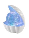 Rabalux Sparkly, декоративна пластмасова лампа с форма на мида с брокат, RGB смяна на цвета и движеща се блестяща течност - 760 - 4