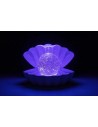 Rabalux Sparkly, декоративна пластмасова лампа с форма на мида с брокат, RGB смяна на цвета и движеща се блестяща течност - 760 - 5