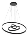Rabalux Isaure, полилей с 3 кръгли елемента, 100W, 8000lm, 3000-6500K - 72306 - 2