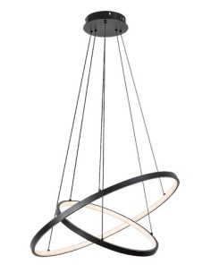 Rabalux Beliza, полилей с 2 кръгли елемента, 75W, 6100lm, 3000-6500K - 72345 - Цена | LEDs4economy