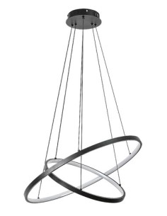 Rabalux Beliza, полилей с 2 кръгли елемента, 75W, 6100lm, 3000-6500K - 72345 - Цена | LEDs4economy 2
