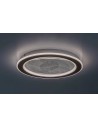 Rabalux Efrael, плафон, златист метален с прозрачен акрилен абажур, 24W, 1700lm, 3000-6500K, D40cm, H6cm, CCT - 71281 - 4