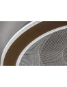 Rabalux Efrael, плафон, златист метален с прозрачен акрилен абажур, 24W, 1700lm, 3000-6500K, D40cm, H6cm, CCT - 71281 - 6