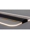 Rabalux Norael, LED висяща лампа, алуминий, акрил и желязо, пясъчно черно, LED 40W, 2600 LM, 3000K, Клас G - 72026 - 4