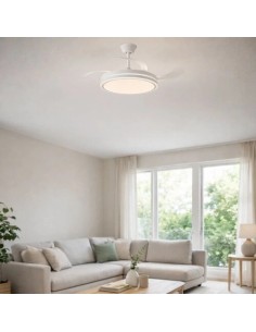 Rabalux Fluara, плафон 40W, 3000-6500K, D50-105cm, вентилатор - 71364 - Цена | LEDs4economy 2