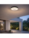 Rabalux Dolen, плафон, E27 2x9W, D29cm, черно, IP43 - 75065 - 8