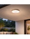 Rabalux Dolen, плафон, E27 2x9W, D29cm, сиво-бежoво, IP43 - 75067 - 8
