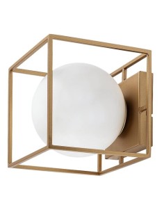 Rabalux Modane, аплик/плафон, E14 1x15W, 17x17cm, златист - 75070 - Цена | LEDs4economy 2