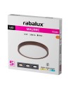 Rabalux Maurec, плафон, 18W, 3000, 4000, 6000K, кафяво - 75080 - 9