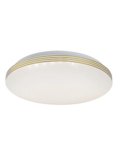 Rabalux Toma, плафон златист метален, 18W, 1440lm, 4000K, D34cm, H8cm, IP44, Клас G - 75057 - Цена | LEDs4economy