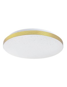 Rabalux Toma, плафон златист метален, 18W, 1440lm, 4000K, D34cm, H8cm, IP44, Клас G - 75057 - Цена | LEDs4economy 2
