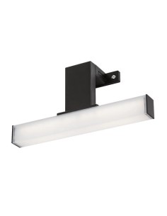 Rabalux Oliro, аплик за баня, черен пластмасов, 4W, 350lm, 4000K, Д 20 см, В 4.5 см, IP44, Клас F - 75050 - Цена | LEDs4economy 2