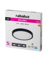 Rabalux Maurec, плафон, 18W, 3000, 4000, 6000K, антрацит - 75081 - 9