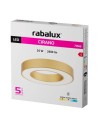 Rabalux Cirano, плафон 24W, 3000, 4000, 6500K, D40, златисто - 71362 - 6