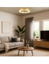 Rabalux Cirano, плафон 24W, 3000, 4000, 6500K, D40, златисто - 71362 - 10