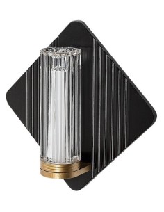 Rabalux Rosaline, аплик, 7W, 3000K, H25, IP44, bla/златисто - 71407 - Цена | LEDs4economy 2