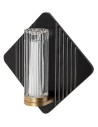 Rabalux Rosaline, аплик, 7W, 3000K, H25, IP44, bla/златисто - 71407 - 2