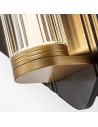 Rabalux Rosaline, аплик, 7W, 3000K, H25, IP44, bla/златисто - 71407 - 6