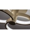 Rabalux Isidora, плафон 32W, 3000-6500K, D31, сиво-бежаво - 71400 - 6