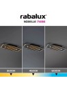 Rabalux Noxelle, плафон 28W, 3000, 4000, 6500K, L60cm - 71456 - 8