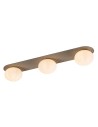 Rabalux Glowbells, плафон G9 3x25W, L63cm, сиво-бежаво - 71460