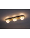 Rabalux Glowbells, плафон G9 3x25W, L63cm, сиво-бежаво - 71460 - 3