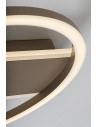Rabalux Glavian, плафон 24W, 4000K, D33cm, сиво-бежаво - 71474 - 5