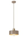 Rabalux Tisandra, висяща лампа, E27 1x25W, D20cm, сиво-бежаво - 72142