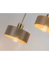 Rabalux Tisandra, висяща лампа, E27 3x25W, 48x45, сиво-бежаво - 72143 - 4